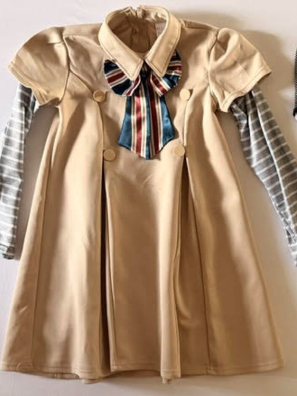 Kids M3GAN Costume w/ Wig Size M